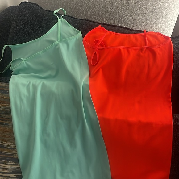 2 bodycon spaghetti strap dresses…great for summer. Never worn!! - Picture 2 of 2